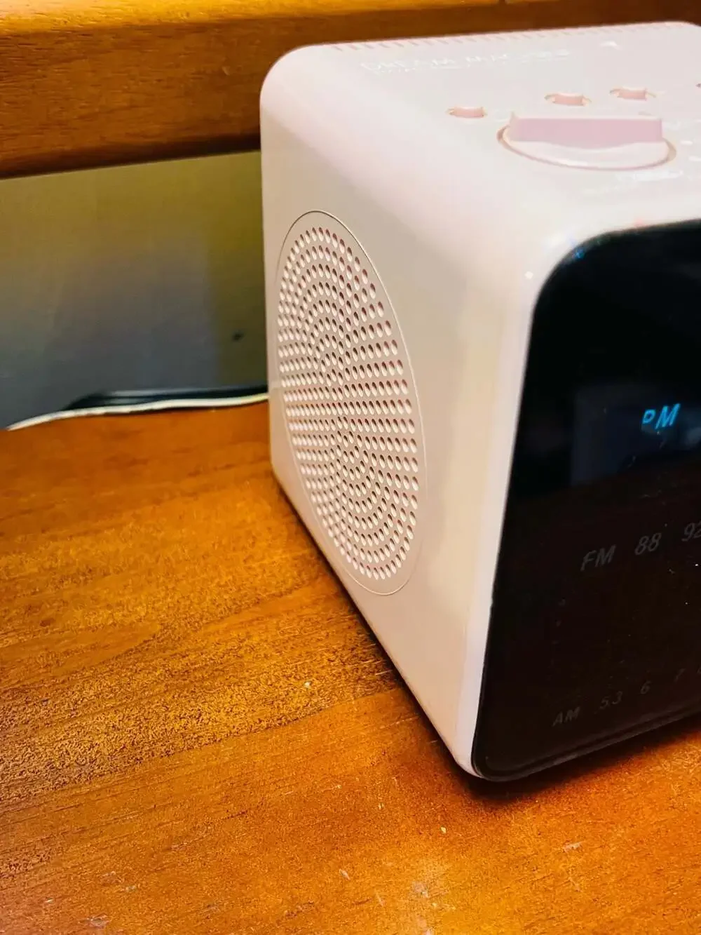PINK Vintage Sony Dream Machine FM/AM Digital Clock Radio Model ICF-C10W